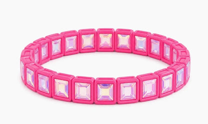 LuLu Mac Stretch Rhinestone Bracelet