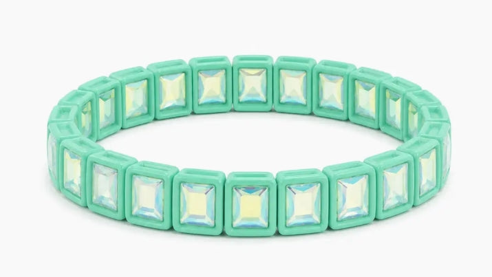 LuLu Mac Stretch Rhinestone Bracelet