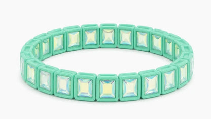 LuLu Mac Stretch Rhinestone Bracelet