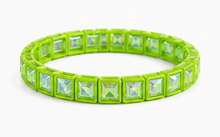 LuLu Mac Stretch Rhinestone Bracelet