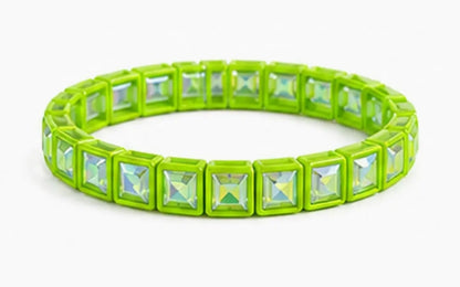 LuLu Mac Stretch Rhinestone Bracelet