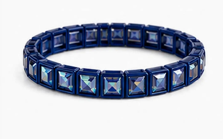 LuLu Mac Stretch Rhinestone Bracelet