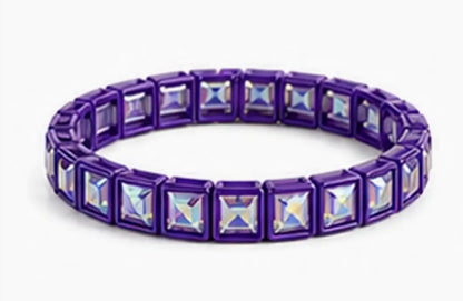 LuLu Mac Stretch Rhinestone Bracelet