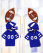 Gameday Ready Seed Bead Earrings