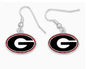 Georgia Bulldog Earrings