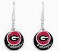 Georgia Bulldog Earrings