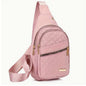Quilted Sling Backpack/Crossbody Bag with Adjustable Shoulder Strap