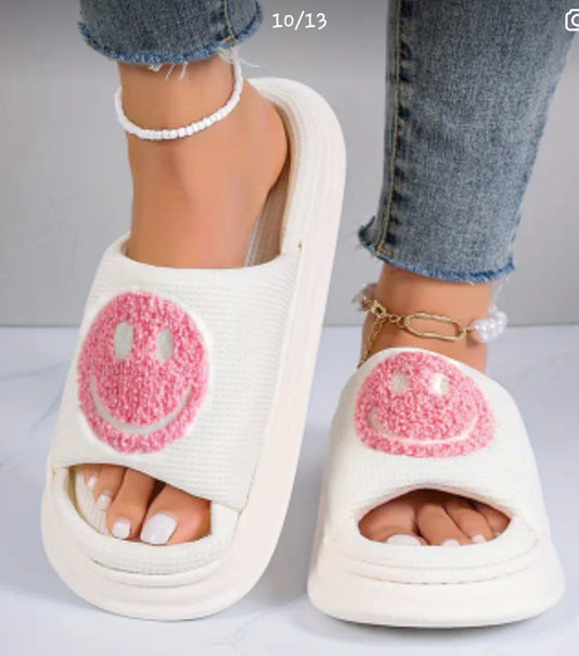 Smiley Face Slip-Ons