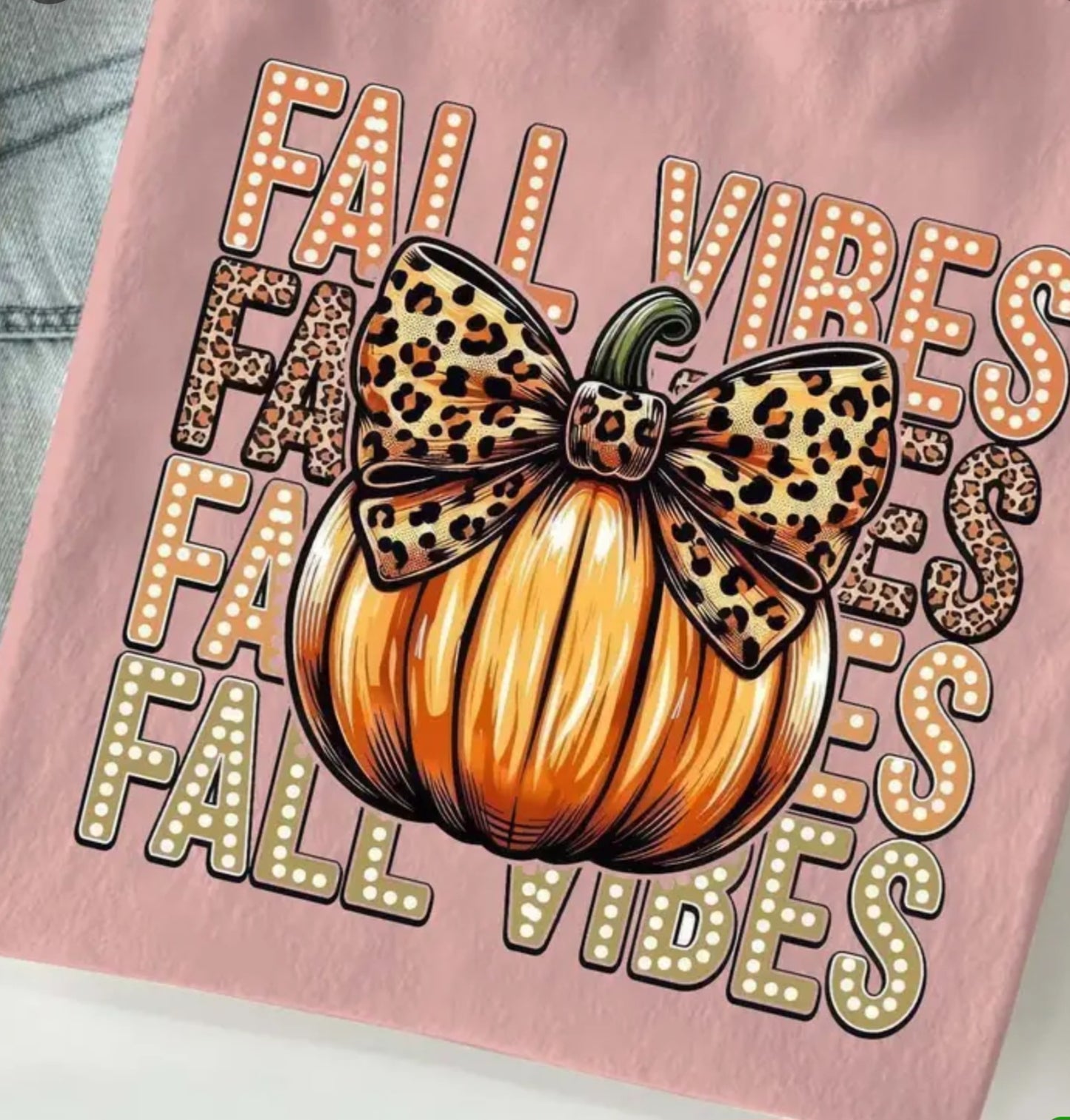Fall Vibes Pumpkin Tee