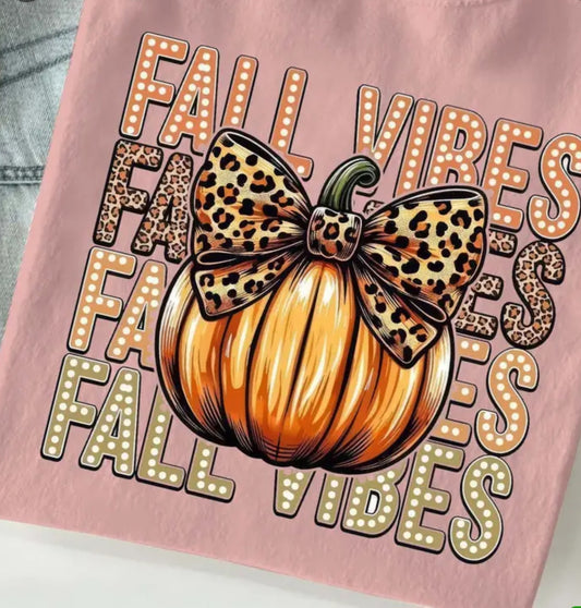 Fall Vibes Pumpkin Tee