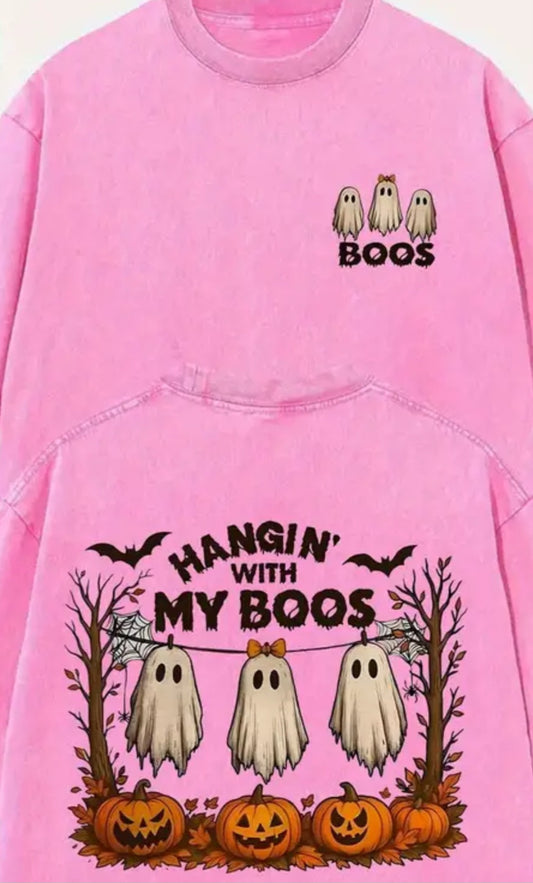 Hanging with my Boos tee