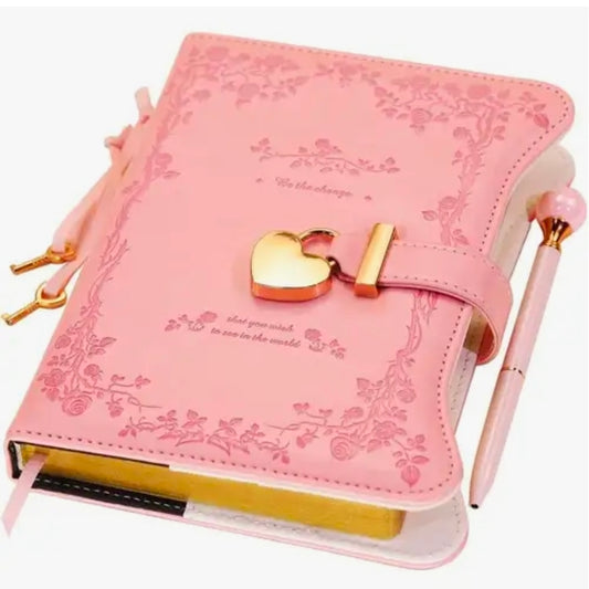 Diary/Journal with lock and key