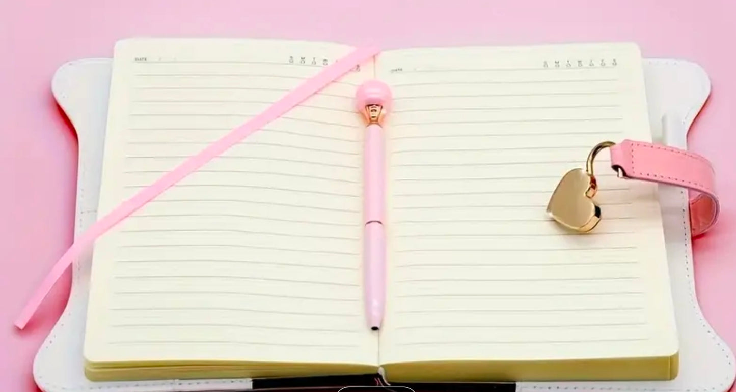 Diary/Journal with lock and key