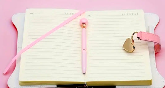 Diary/Journal with lock and key