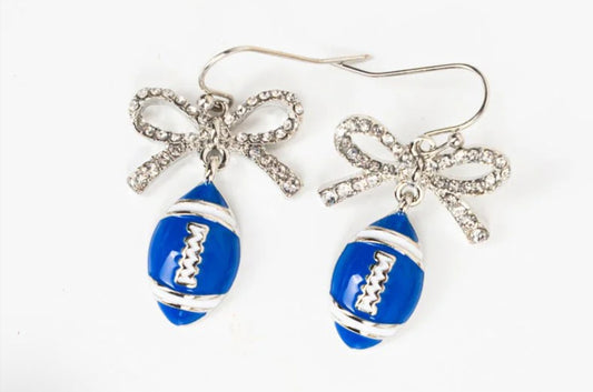 Crystal Avenue Blitz and Glam Blue Earrings