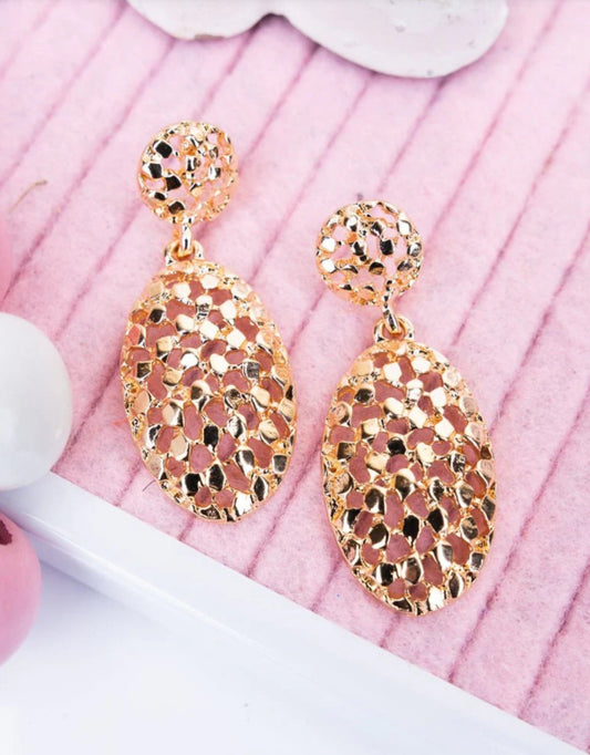 Manhattan Meetup Goldtone Earrings