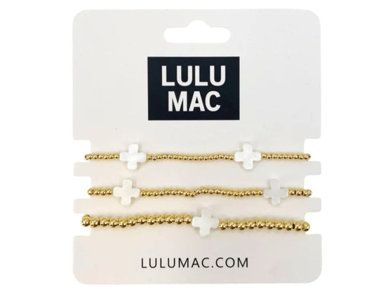 LuLu Mac 3 piece Bracelet Sets