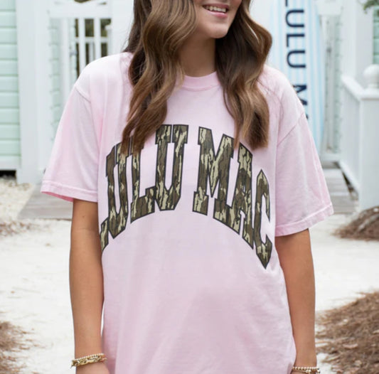 LuLu Mac Mossy Oak Bottomland Tee