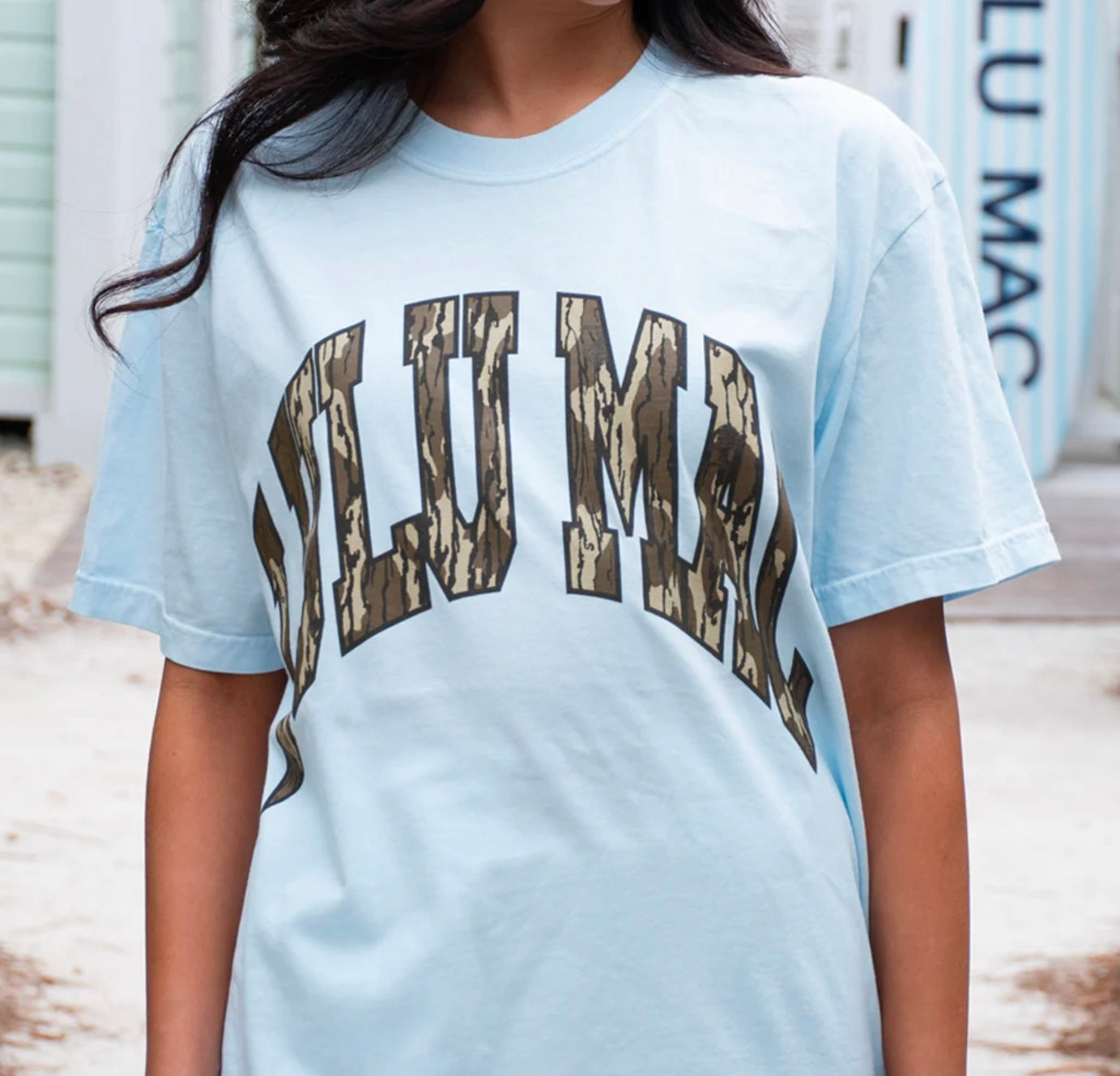 LuLu Mac Mossy Oak Bottomland Tee
