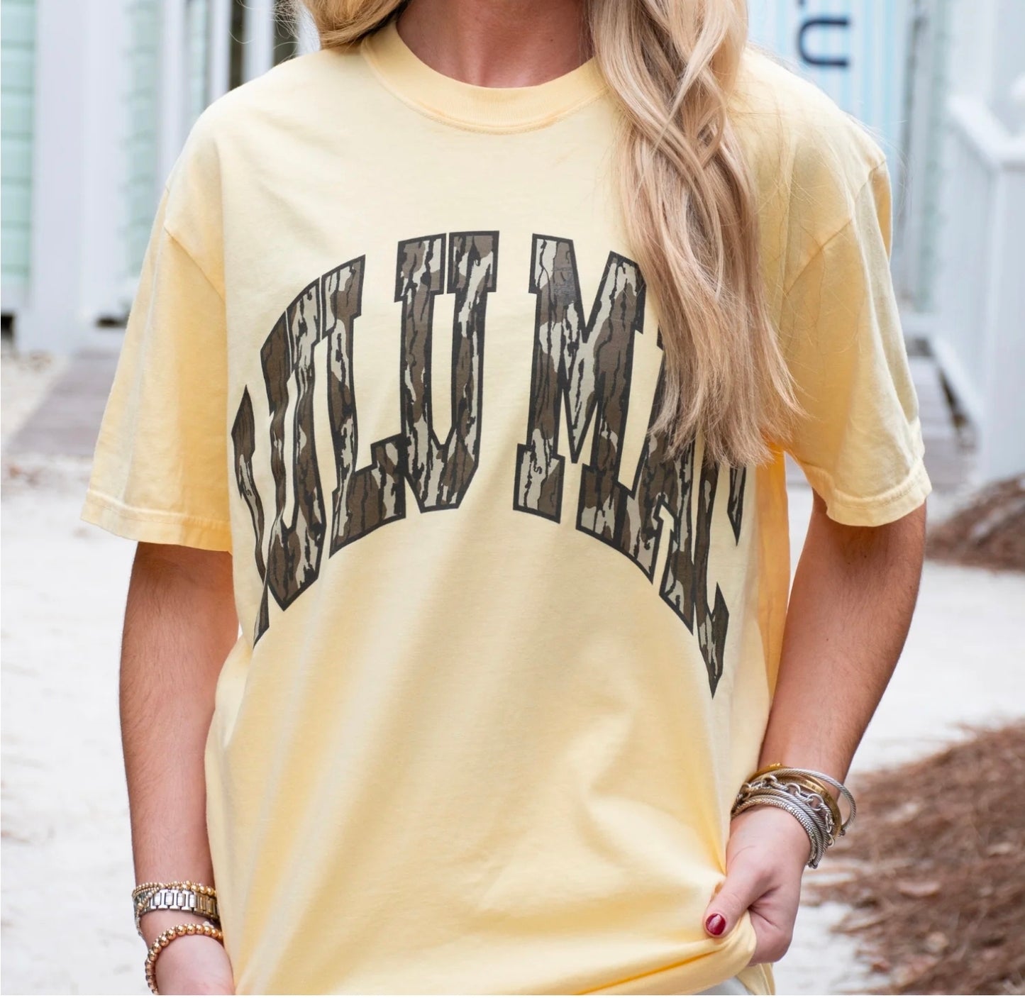 LuLu Mac Mossy Oak Bottomland Tee
