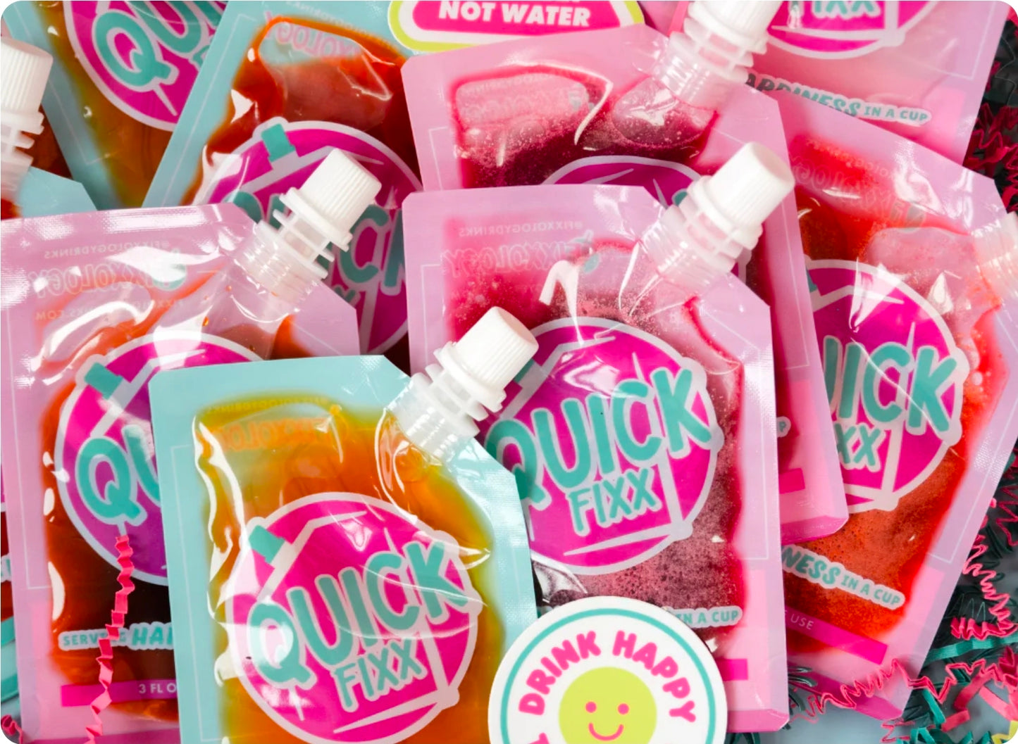 Quikfixx Dirty Soda/ Water Mix