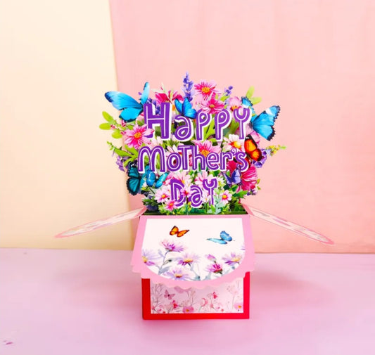 Mother's Day Pop-Up Bouquet Card