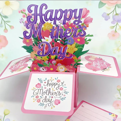 Mother's Day Pop-Up Bouquet Card
