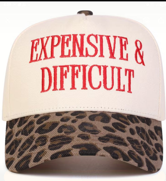 Expensive and Difficult Ballcap