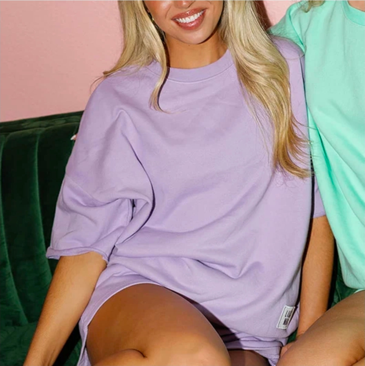 LuLu Mac Short Sleeve Terry Cloth Top