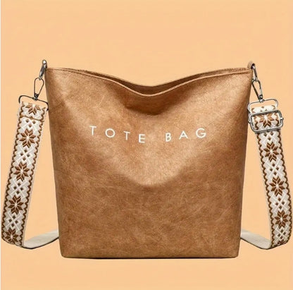 Boho Chic Crossbody Tote Bag
