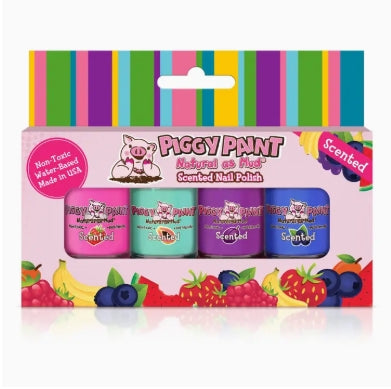 Scented Fruit Fairy Set Non-Toxic Kids Nail Polish