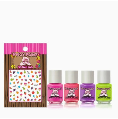 Cutie Fruity Gift Set Non-Toxic Kids Nail Polish
