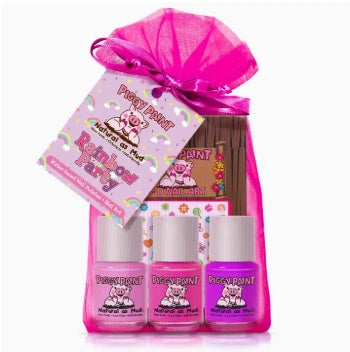 Rainbow Party Polish Gift Set Non-Toxic Kids Nail Polish