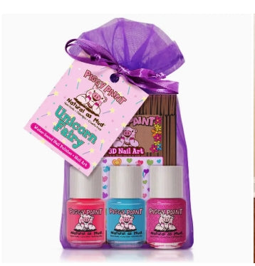 Unicorn Fairy Polish Gift Set Non-Toxic Kids Nail Polish