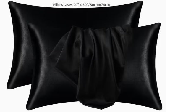 2pc Satin Pillowcase