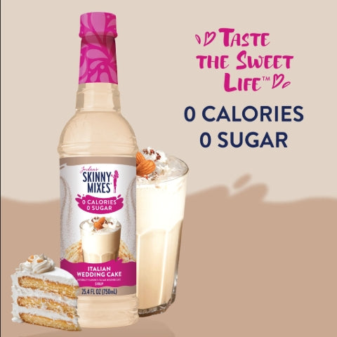 Italian Wedding Cake Skinny Syrup