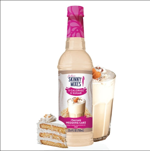 Italian Wedding Cake Skinny Syrup