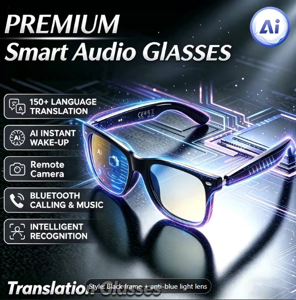 AI-powered smart glasses and sunglasses