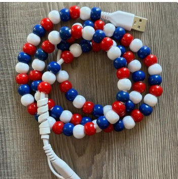Game Day Phone Cord with Lightening and USB-C