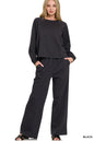 Long sleeve pullover and Sweatpants Set
