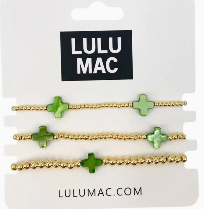 LuLu Mac 3 piece Bracelet Sets