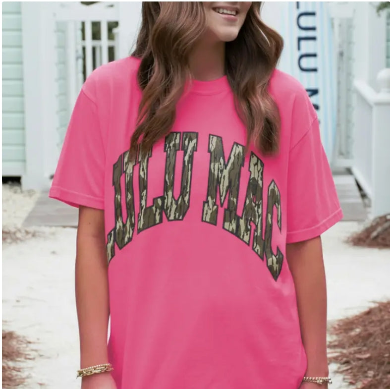 LuLu Mac Mossy Oak Bottomland Tee