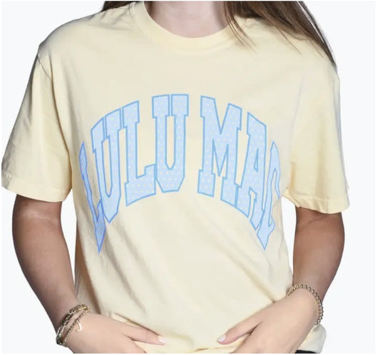 LuLu Mac Polka Dot Comfort Colors Tee
