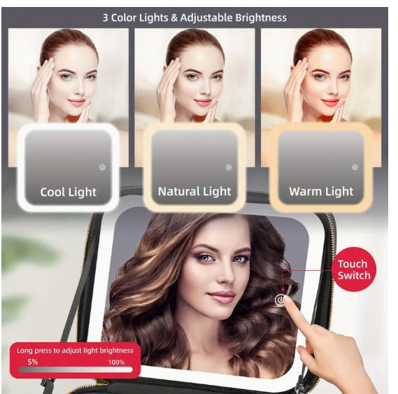 Light Up Hard Makeup Case