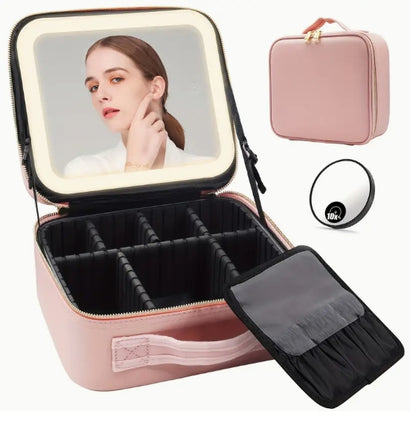 Light Up Hard Makeup Case