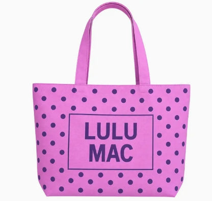 LuLu Mac Canvas Tote Bag