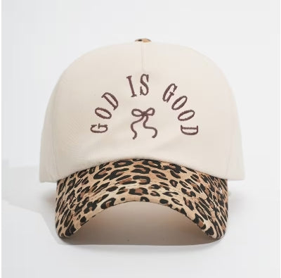 God Is Good Embroidered Hat