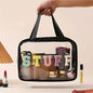 Clear Chenille Stuff Bag