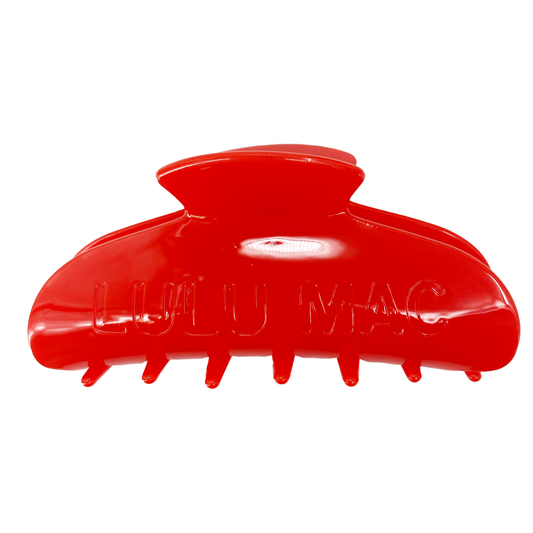 LuLu Mac Hair Clips - Red