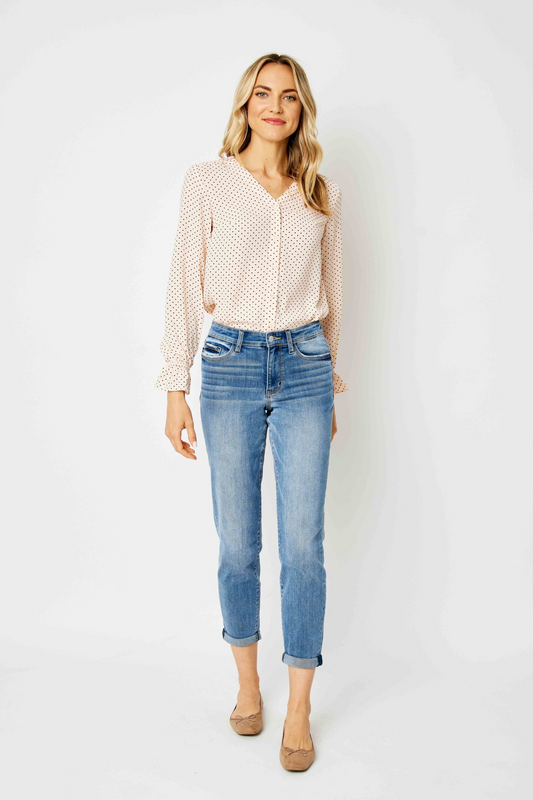 Judy Blue Mid Rise Slim Fit Jean